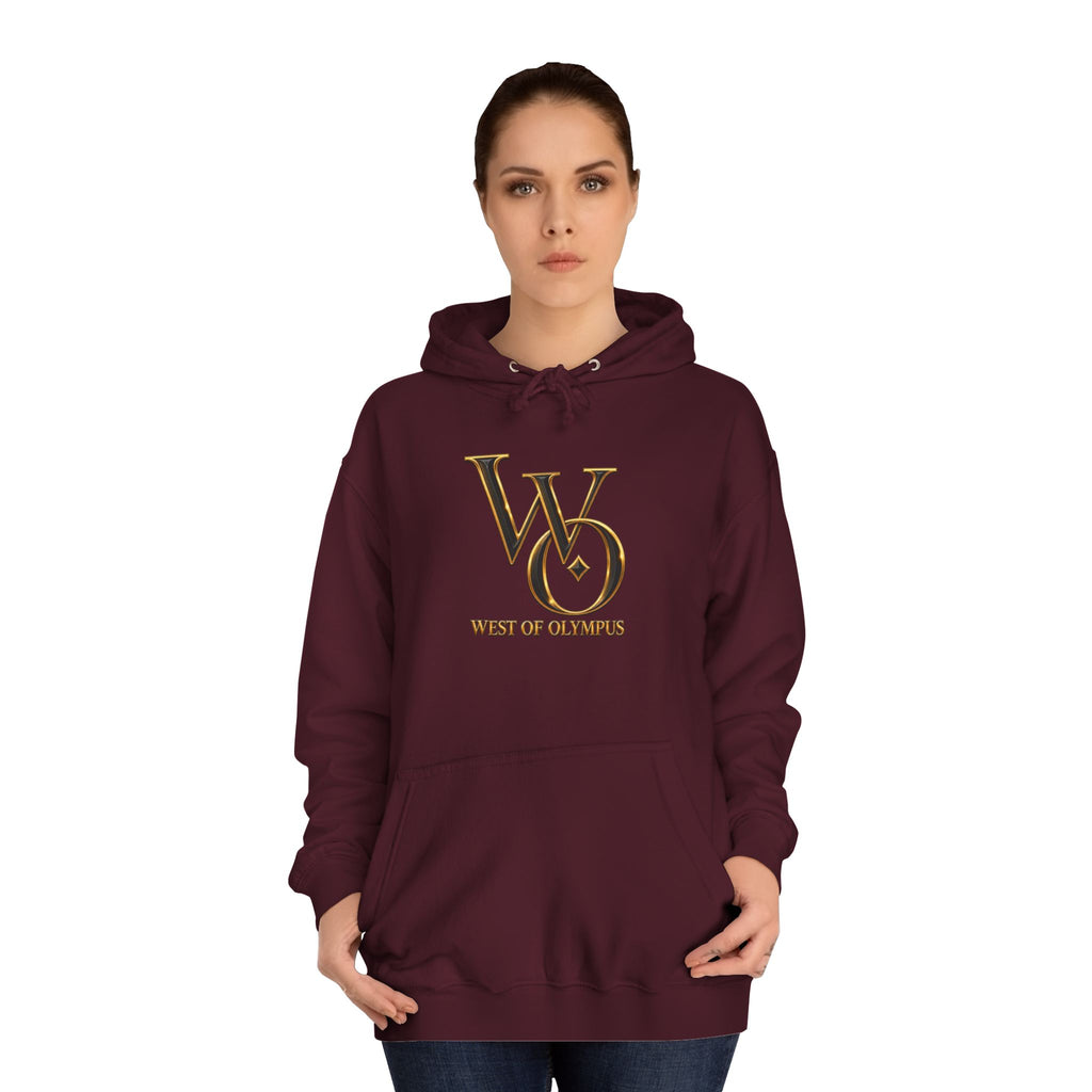 ABB West of Olympus Logo Hoodie — Classic College Pullover