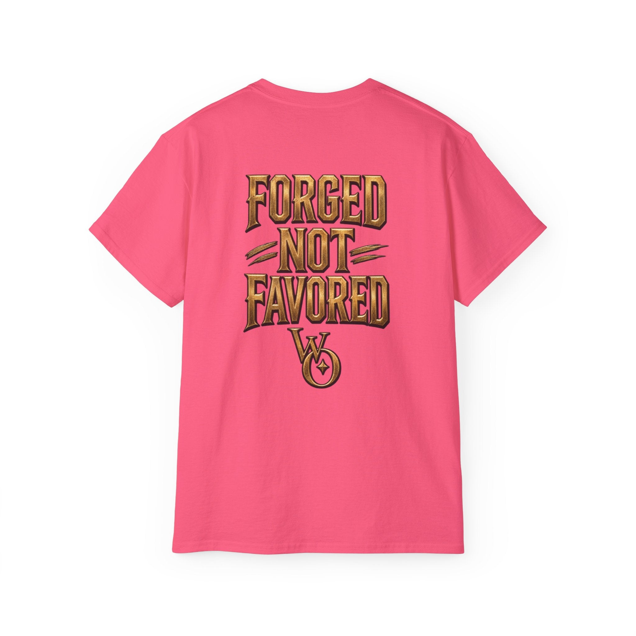 AA Discipline Over Destiny Tee — Forged Not Favored Spartan Helmet T-Shirt