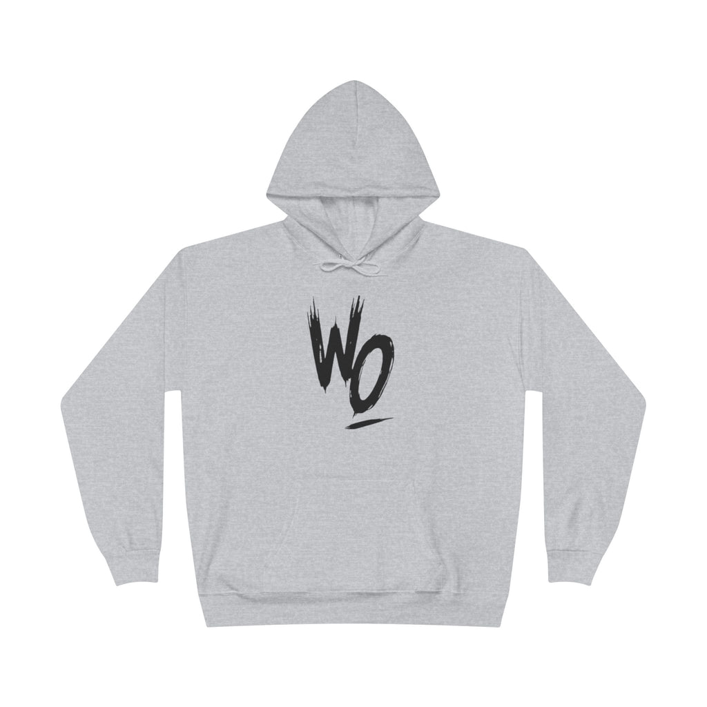 WO Brushstroke Hoodie — Minimal Graphic Pullover