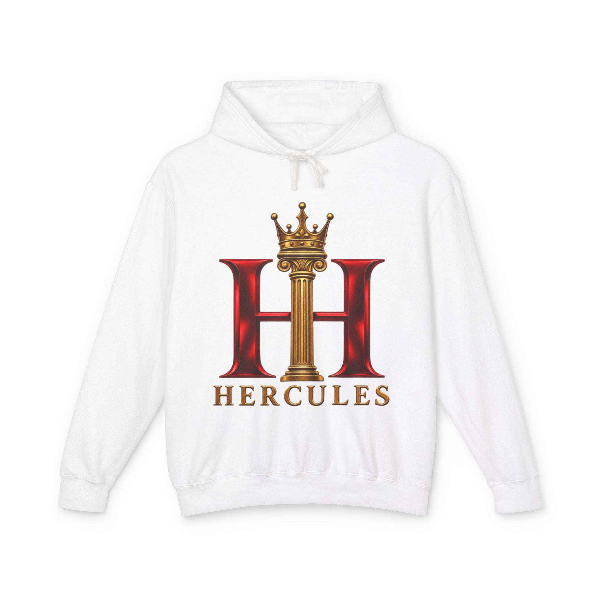 Hercules Hoodie — Mythic Crown & Trident Athletic Pullover