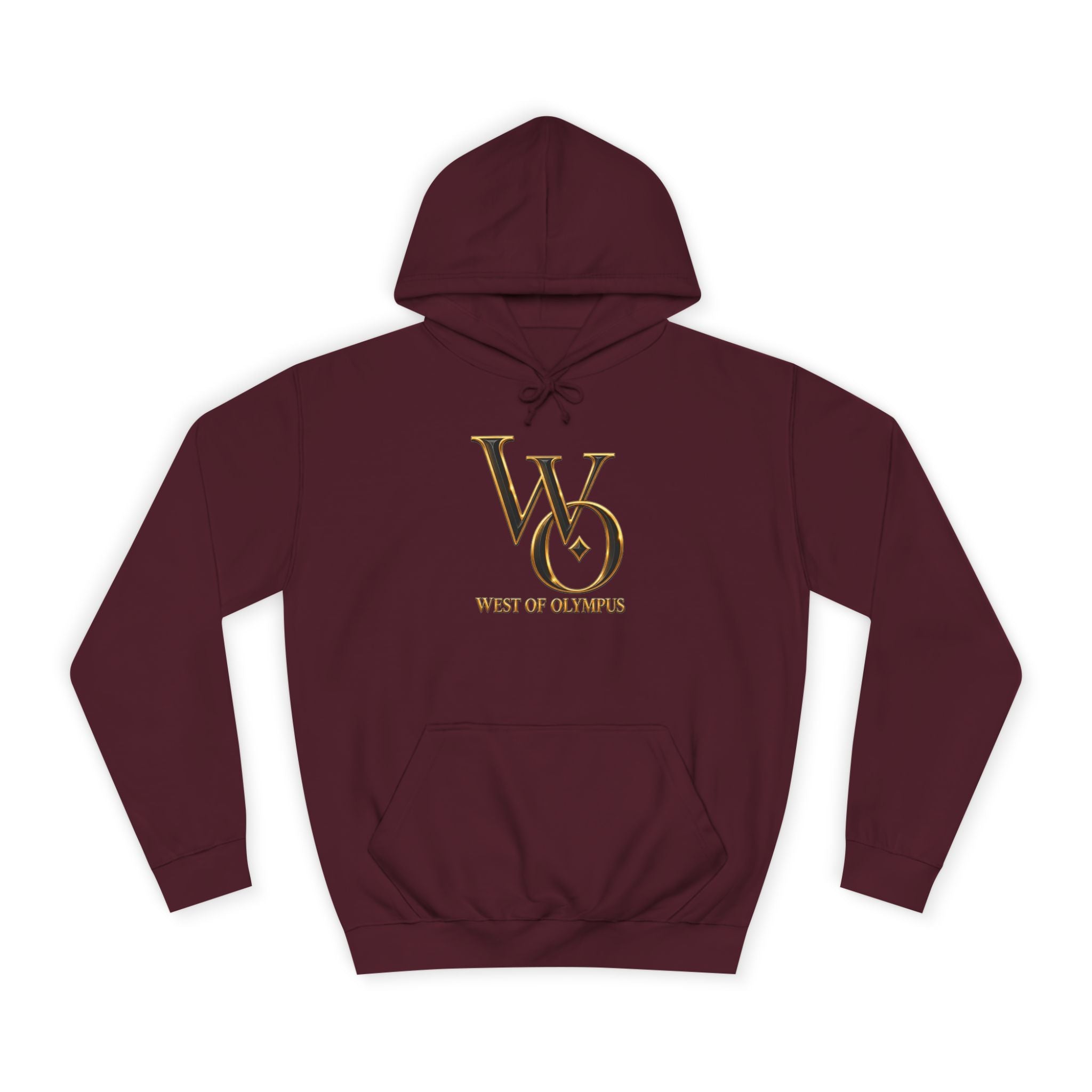 ABB West of Olympus Logo Hoodie — Classic College Pullover