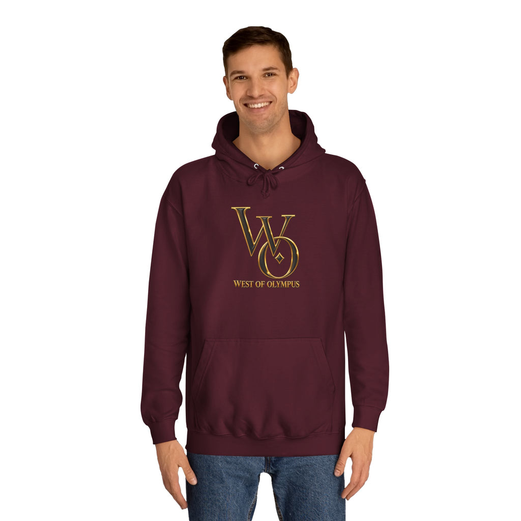 ABB West of Olympus Logo Hoodie — Classic College Pullover
