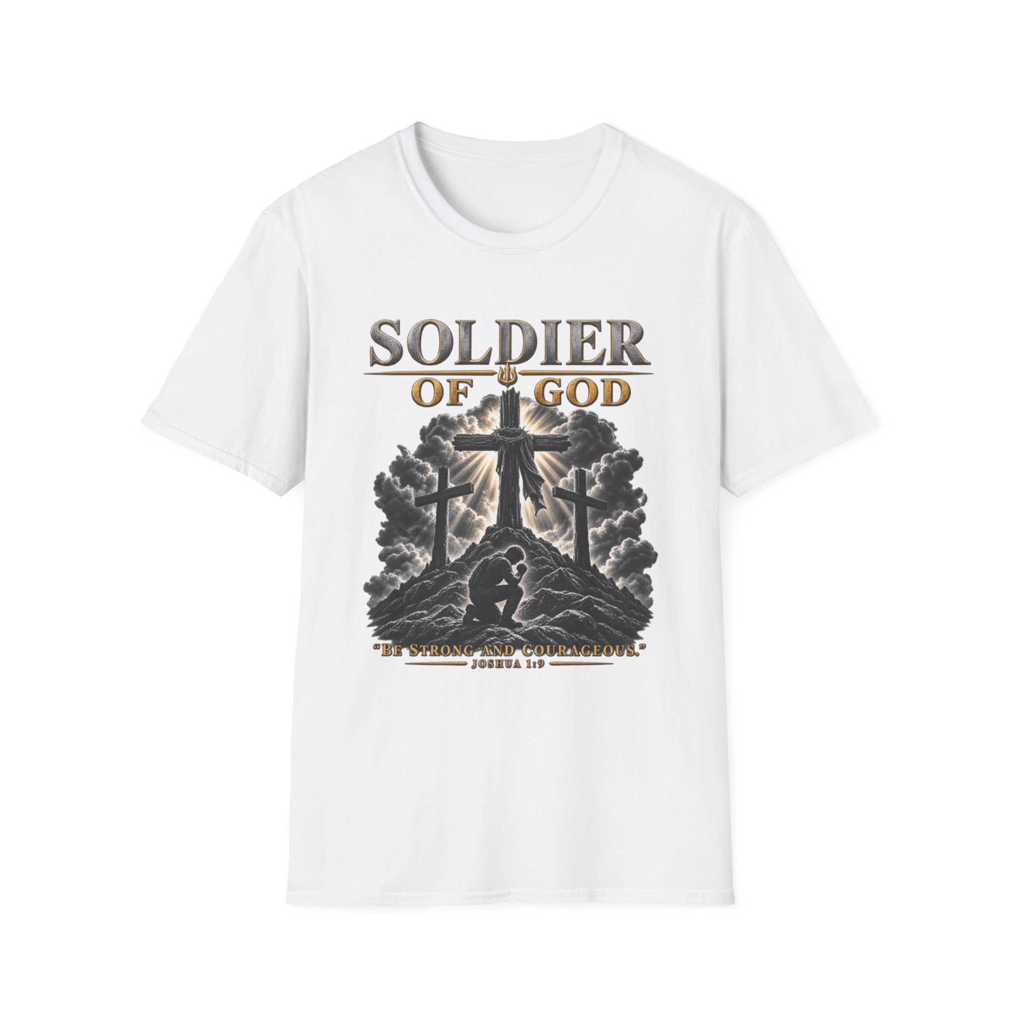 Soldier of God T-Shirt — Christian Cross Faith Tee