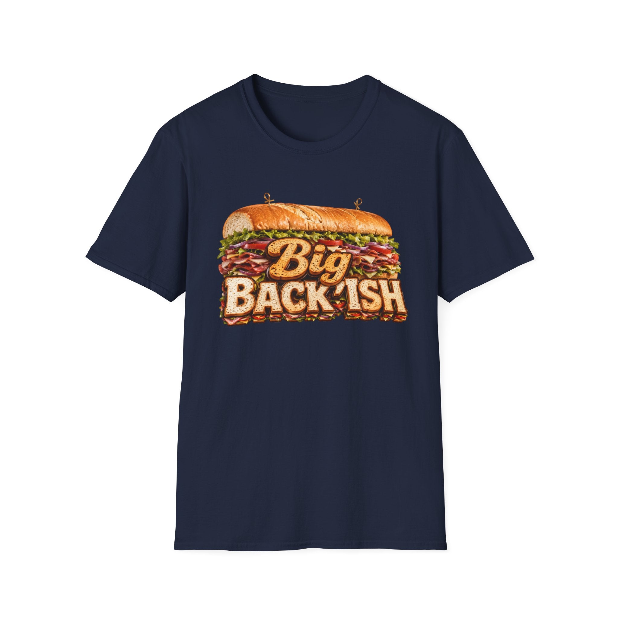 Big Back-ish Sandwich T-Shirt — Funny Food Graphic Tee
