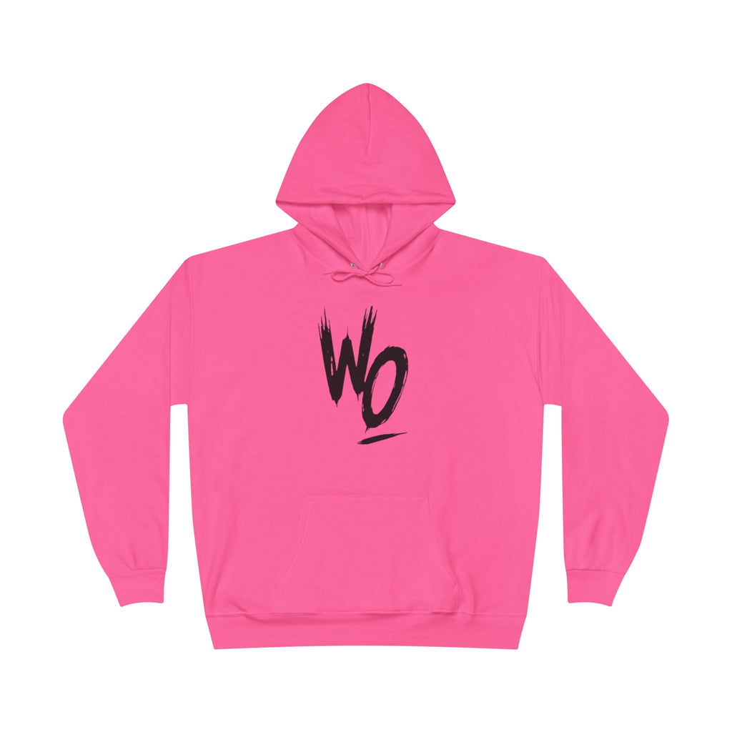 WO Brushstroke Hoodie — Minimal Graphic Pullover