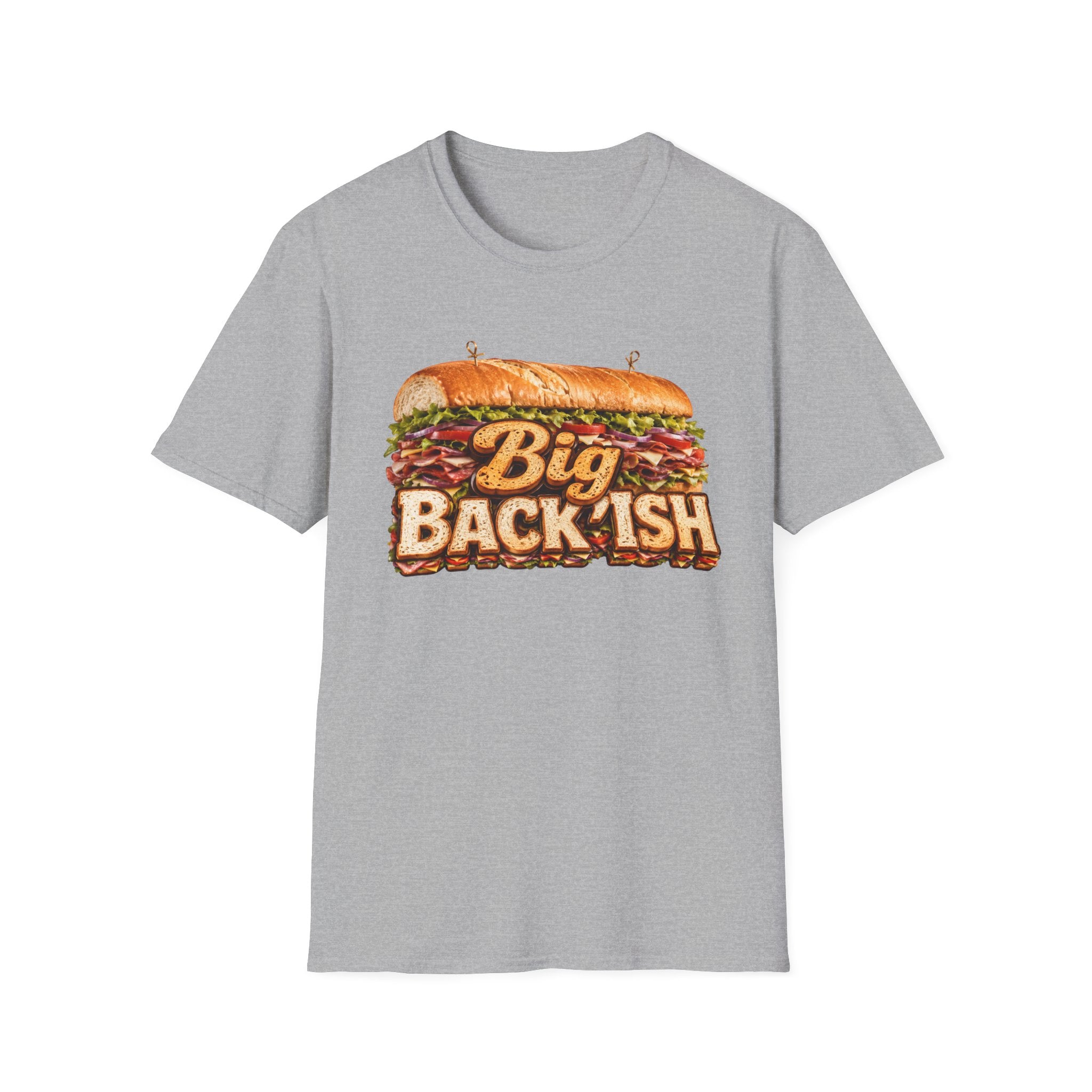 Big Back-ish Sandwich T-Shirt — Funny Food Graphic Tee