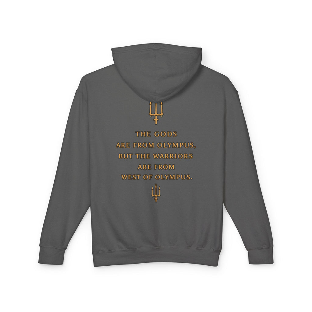 Hercules Hoodie — Mythic Crown & Trident Athletic Pullover