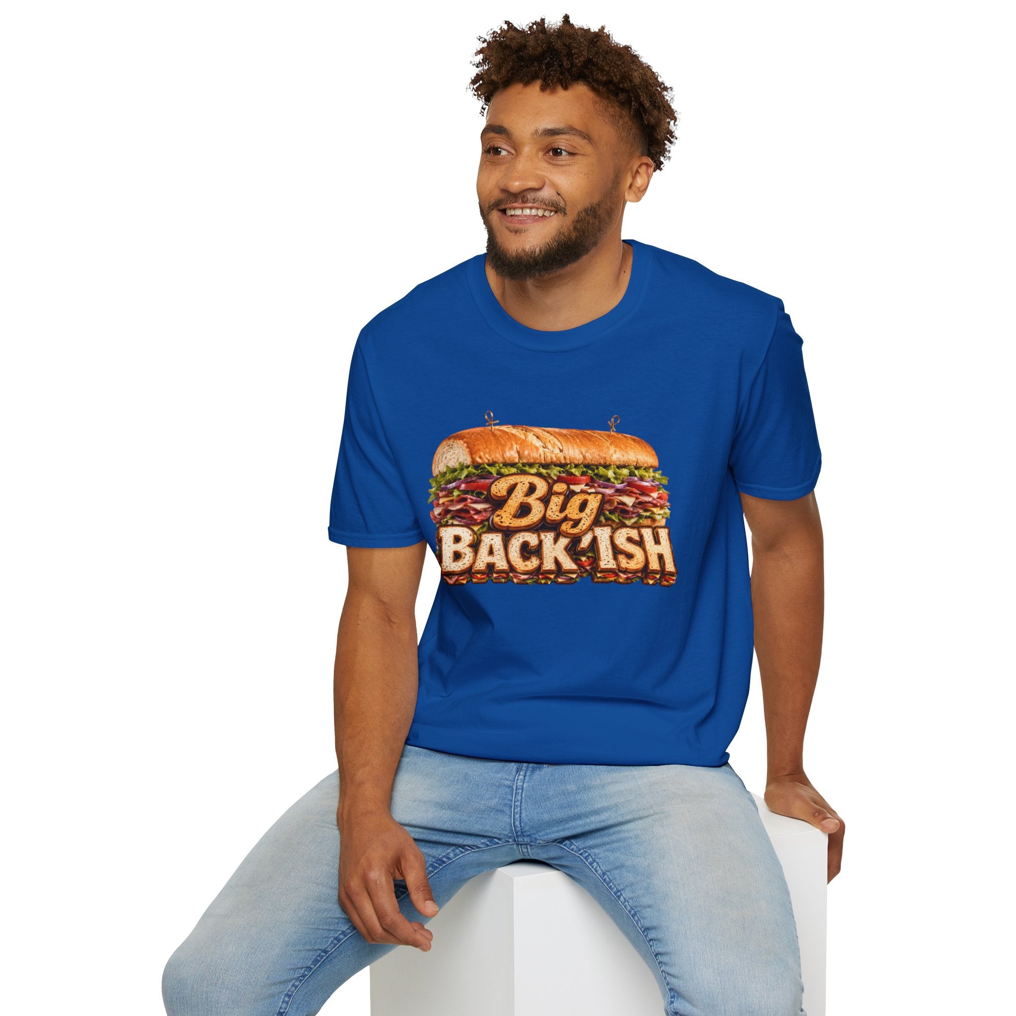 Big Back-ish Sandwich T-Shirt — Funny Food Graphic Tee