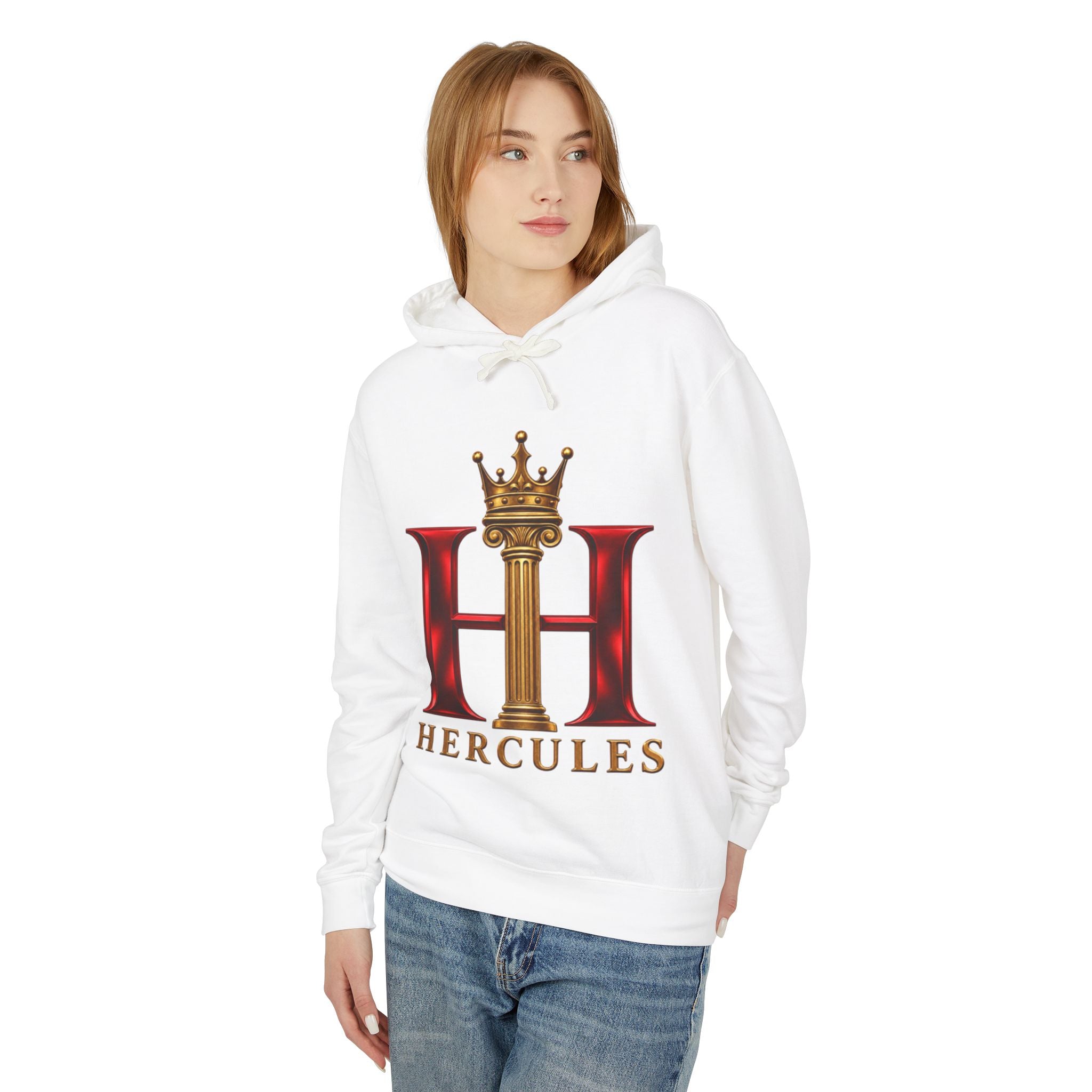Hercules Hoodie — Mythic Crown & Trident Athletic Pullover