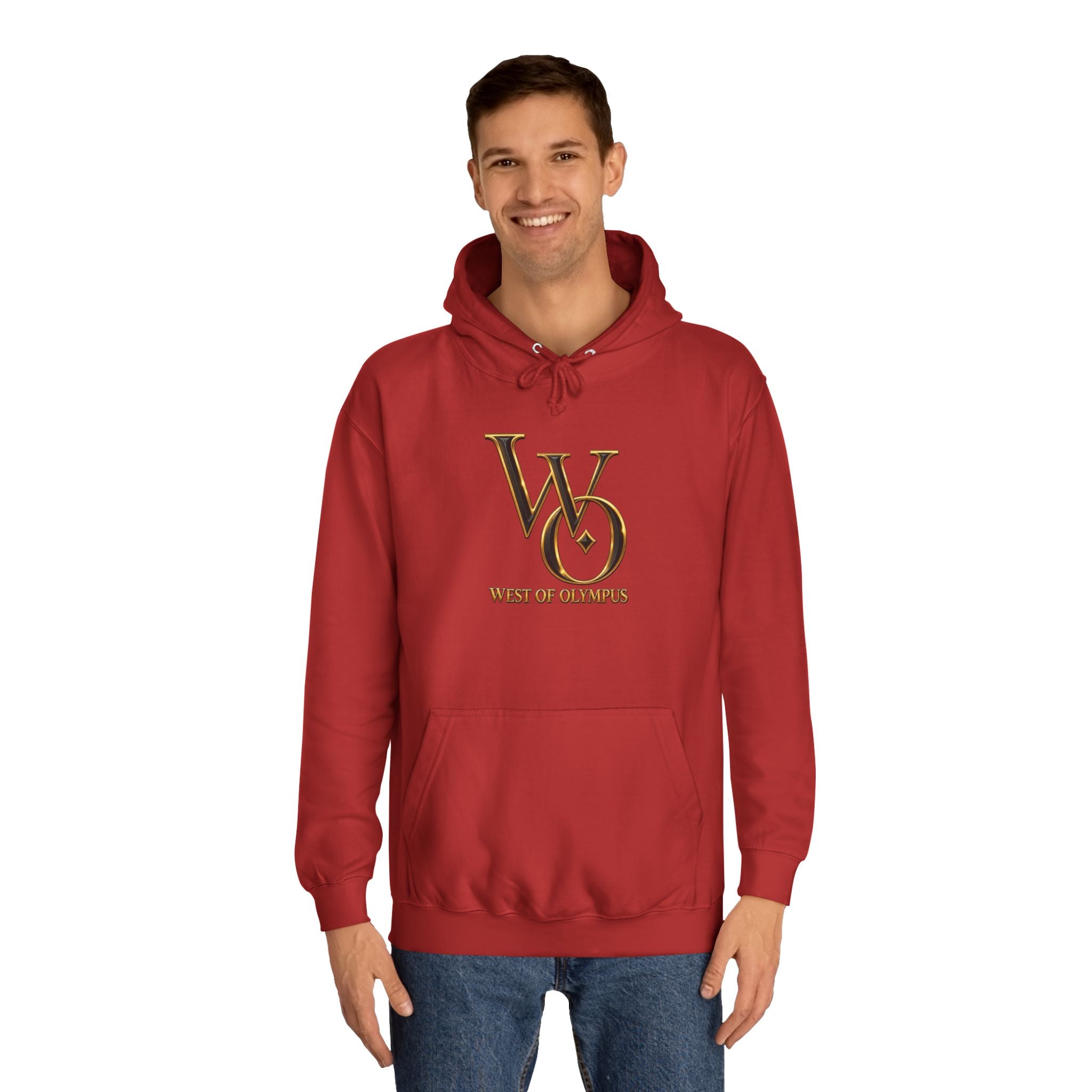 ABB West of Olympus Logo Hoodie — Classic College Pullover