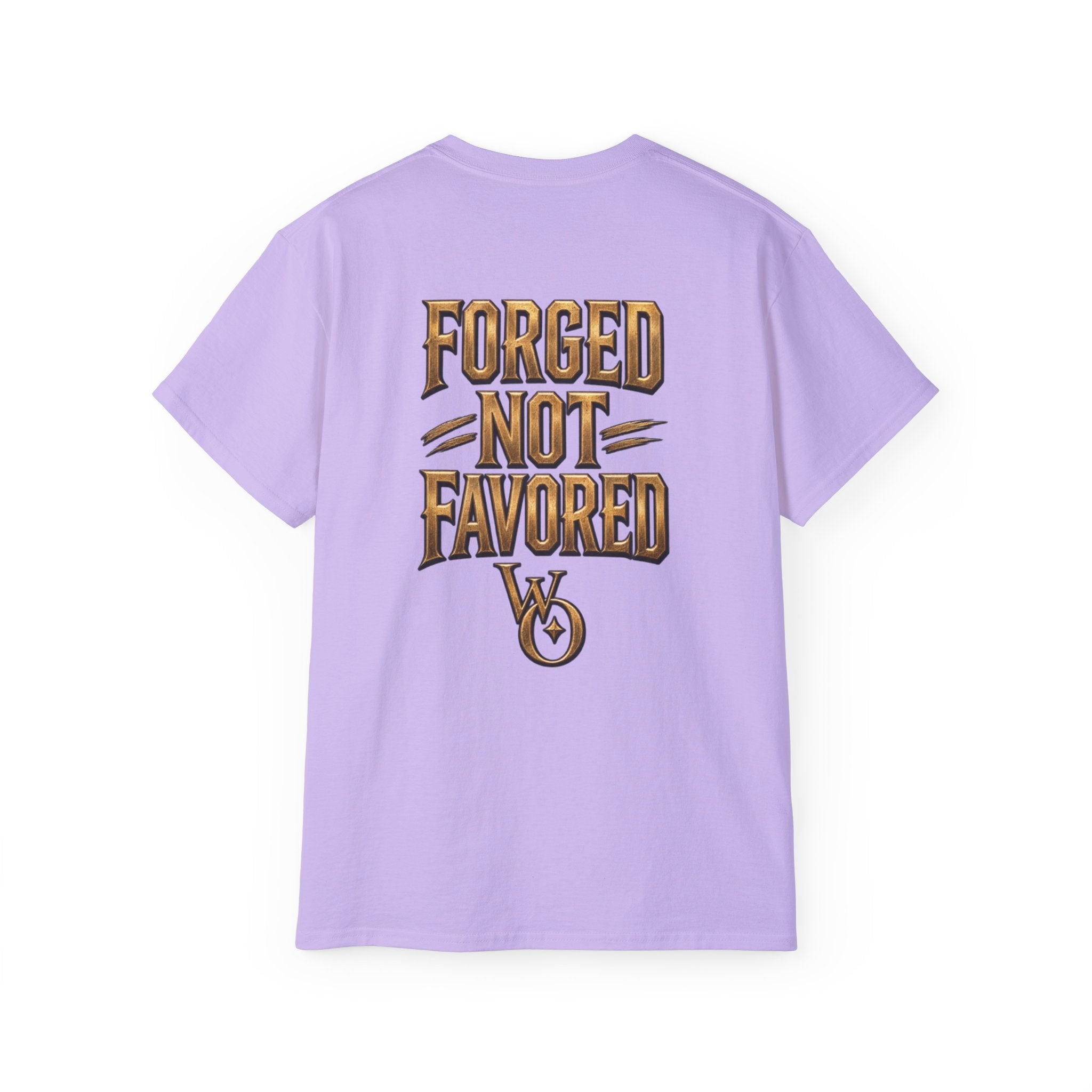 AA Discipline Over Destiny Tee — Forged Not Favored Spartan Helmet T-Shirt