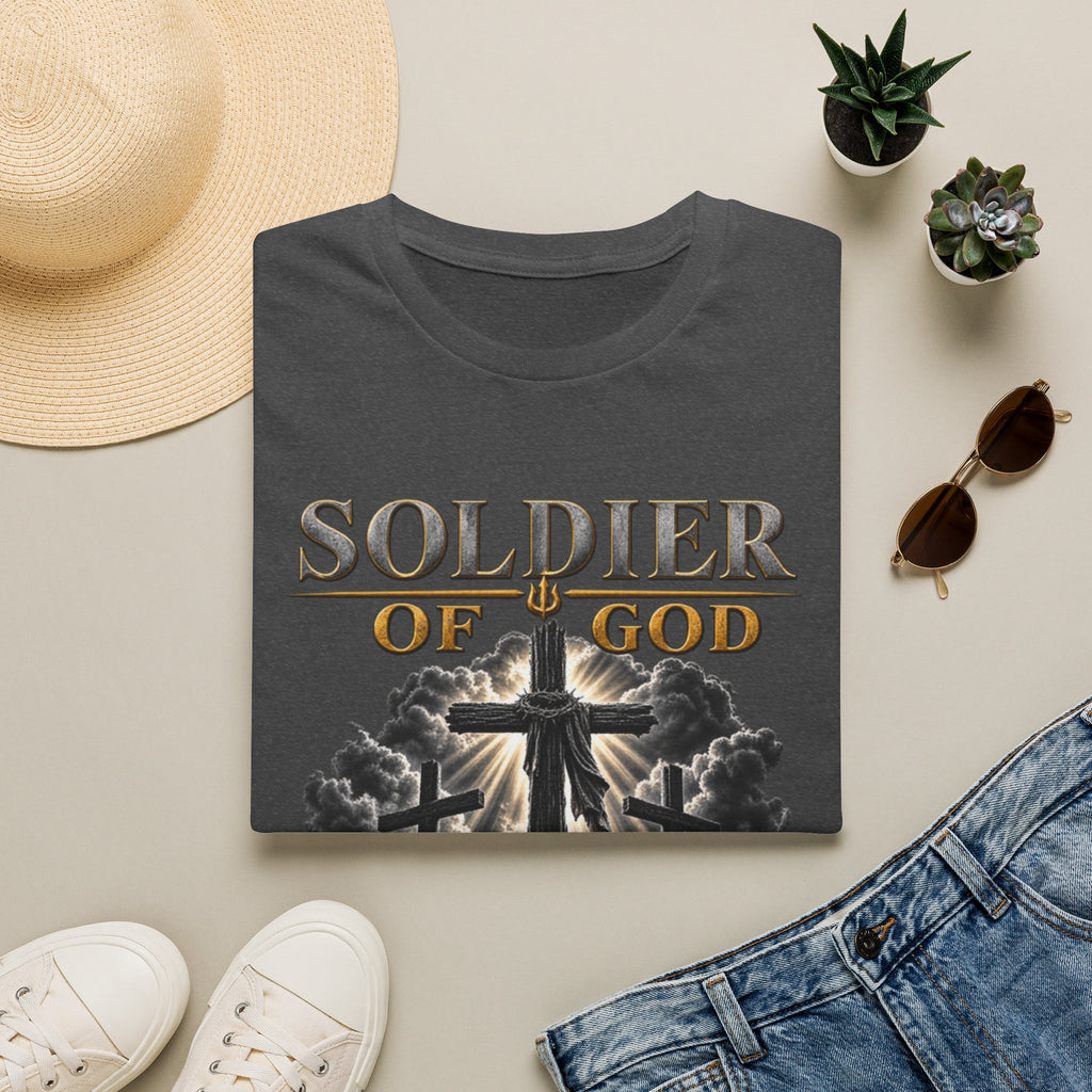 Soldier of God T-Shirt — Christian Cross Faith Tee