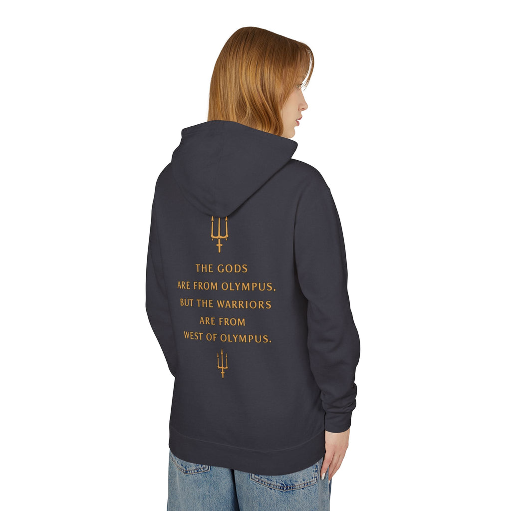 Hercules Hoodie — Mythic Crown & Trident Athletic Pullover