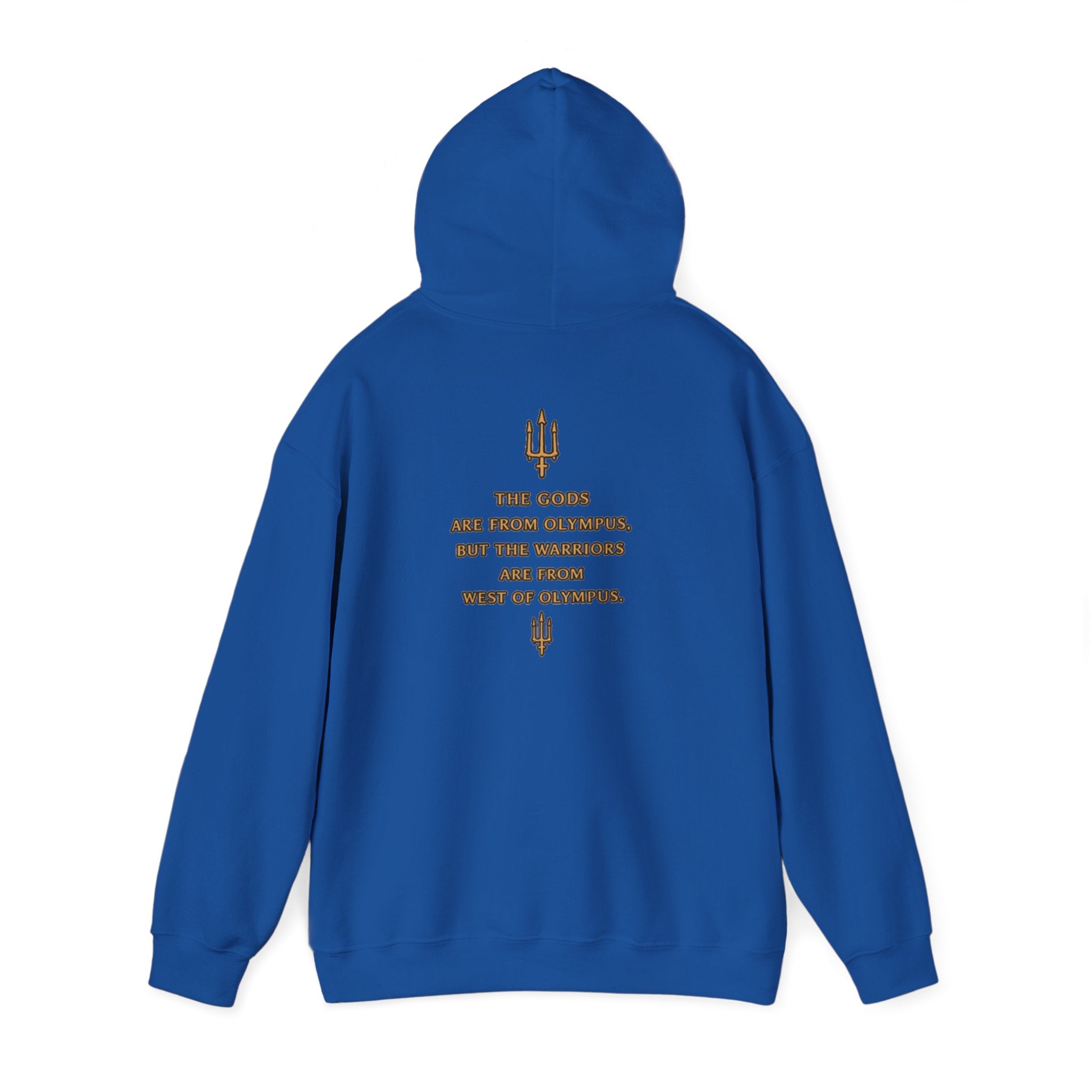 West of Olympus Hoodie — "Love and Violence" Mythic Graphic Sweatshirt