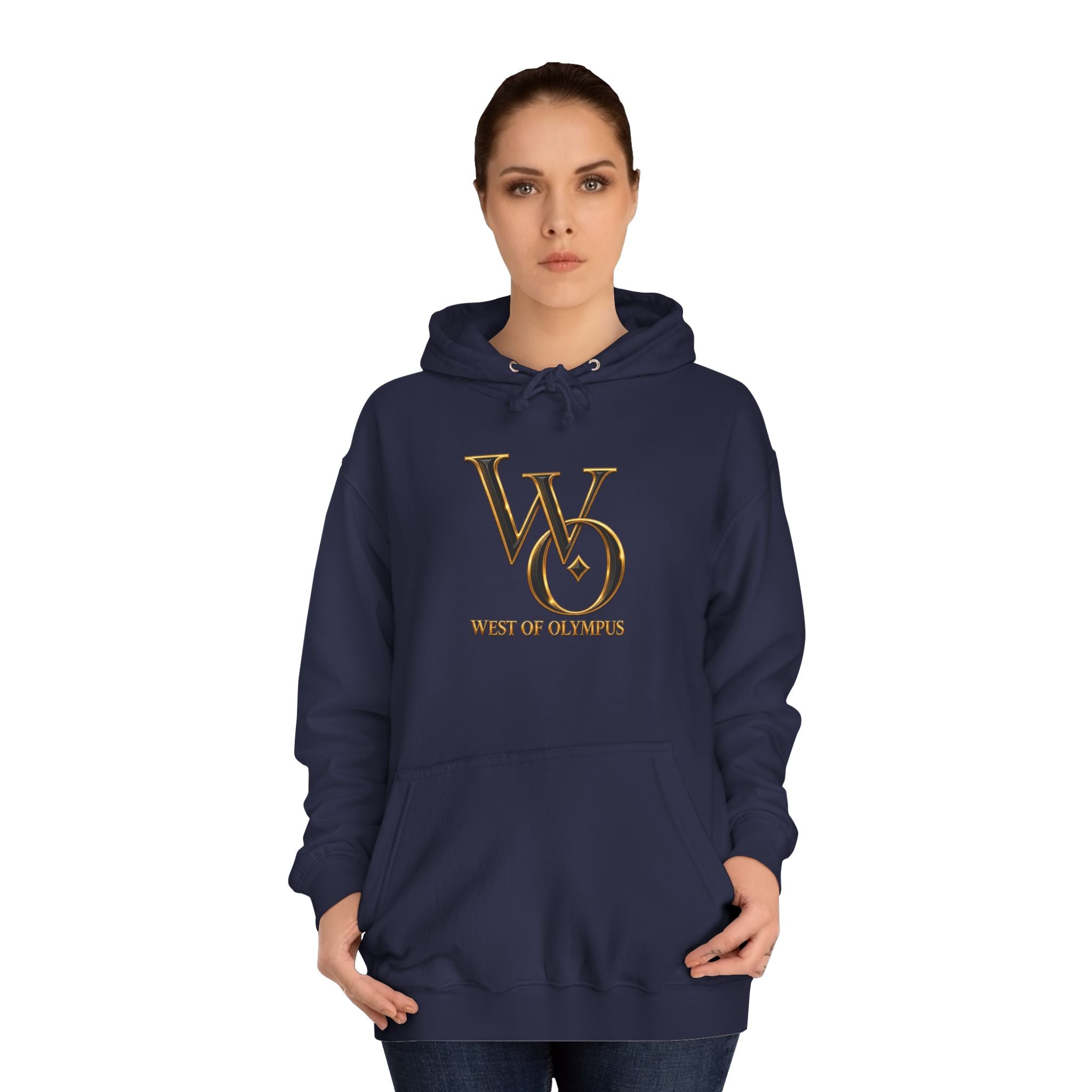 ABB West of Olympus Logo Hoodie — Classic College Pullover