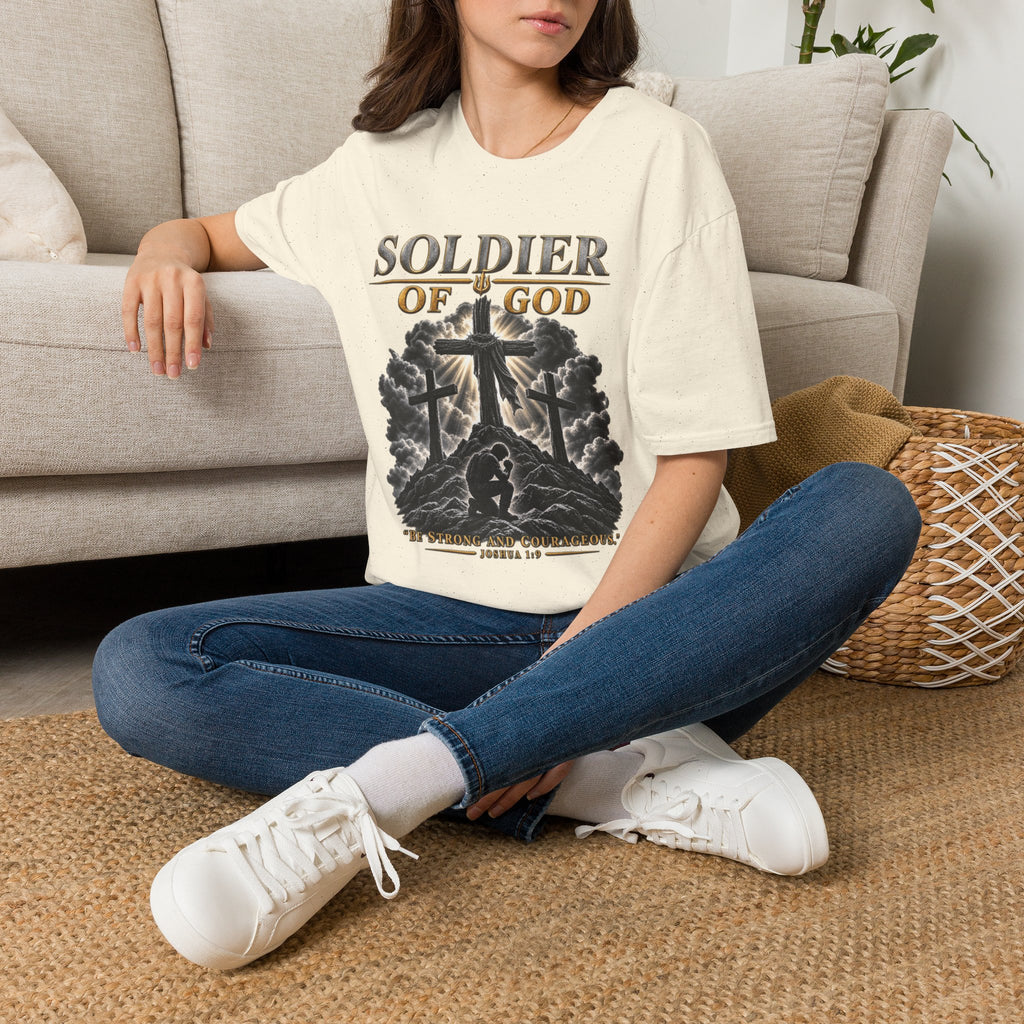 Soldier of God T-Shirt — Christian Cross Faith Tee
