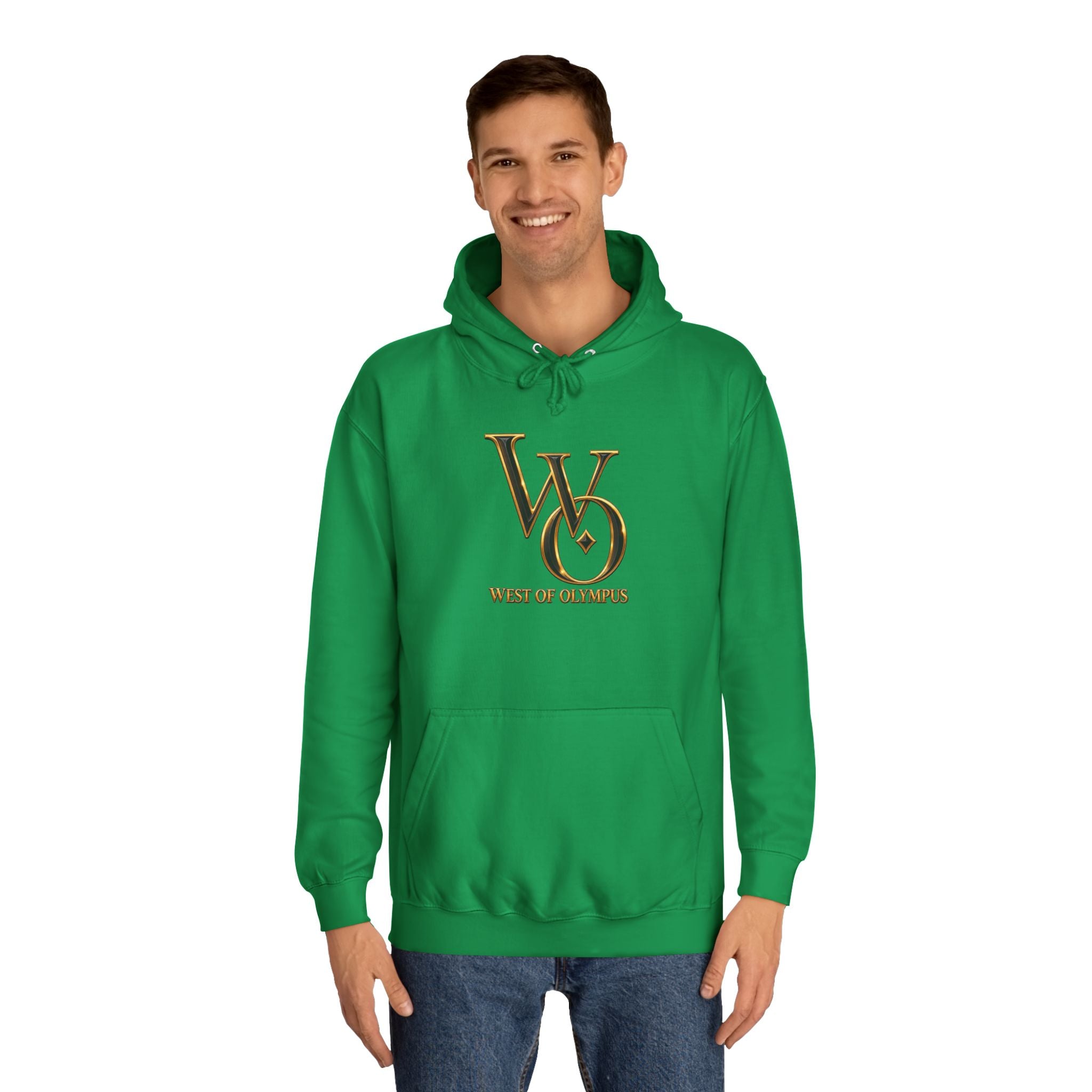 ABB West of Olympus Logo Hoodie — Classic College Pullover