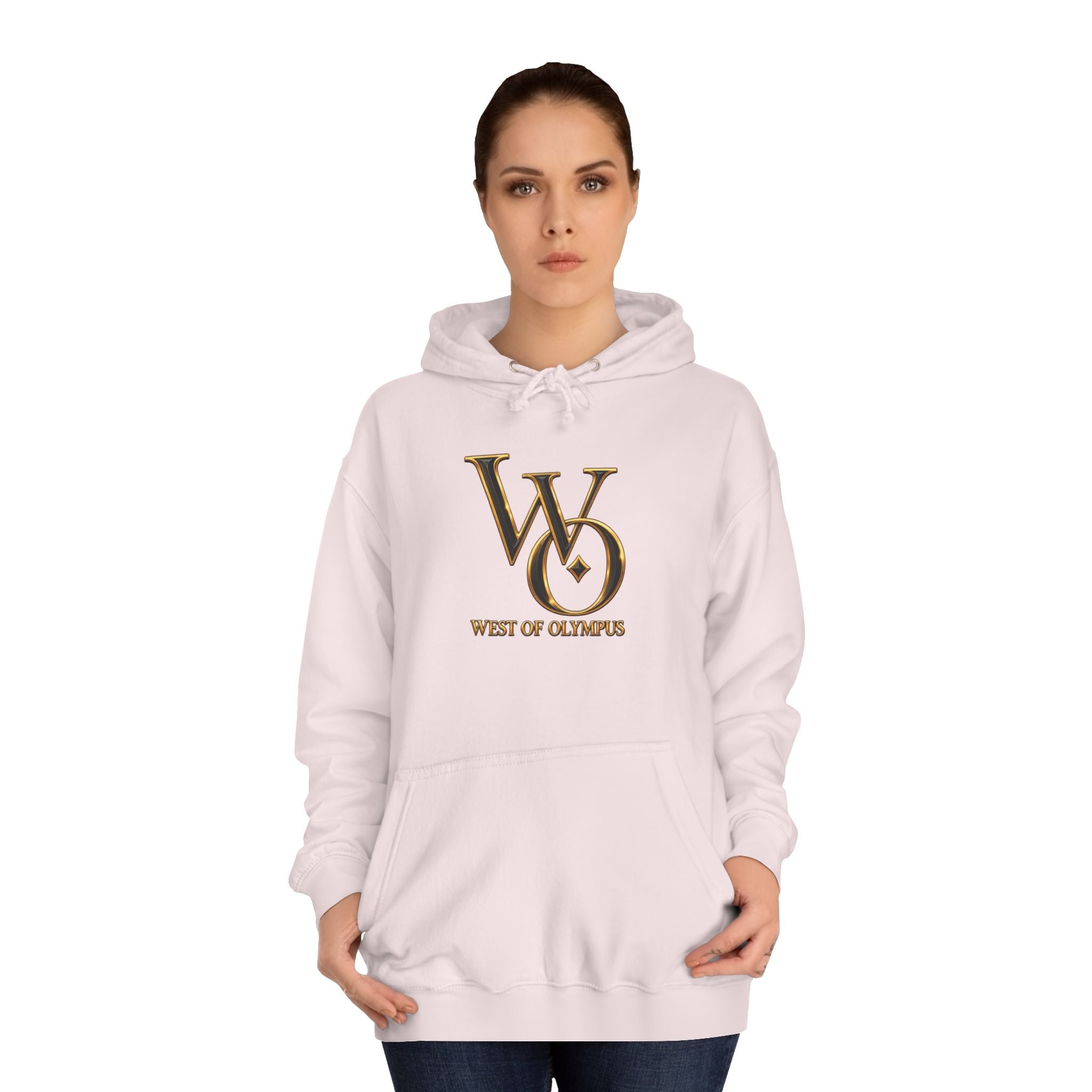 ABB West of Olympus Logo Hoodie — Classic College Pullover