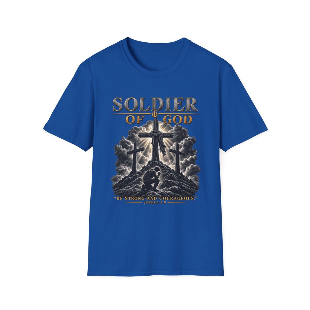 Soldier of God T-Shirt — Christian Cross Faith Tee