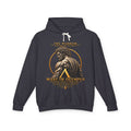 West of Olympus Warrior Hoodie — Greek Mythology Muscle Back Graphic Hoodie