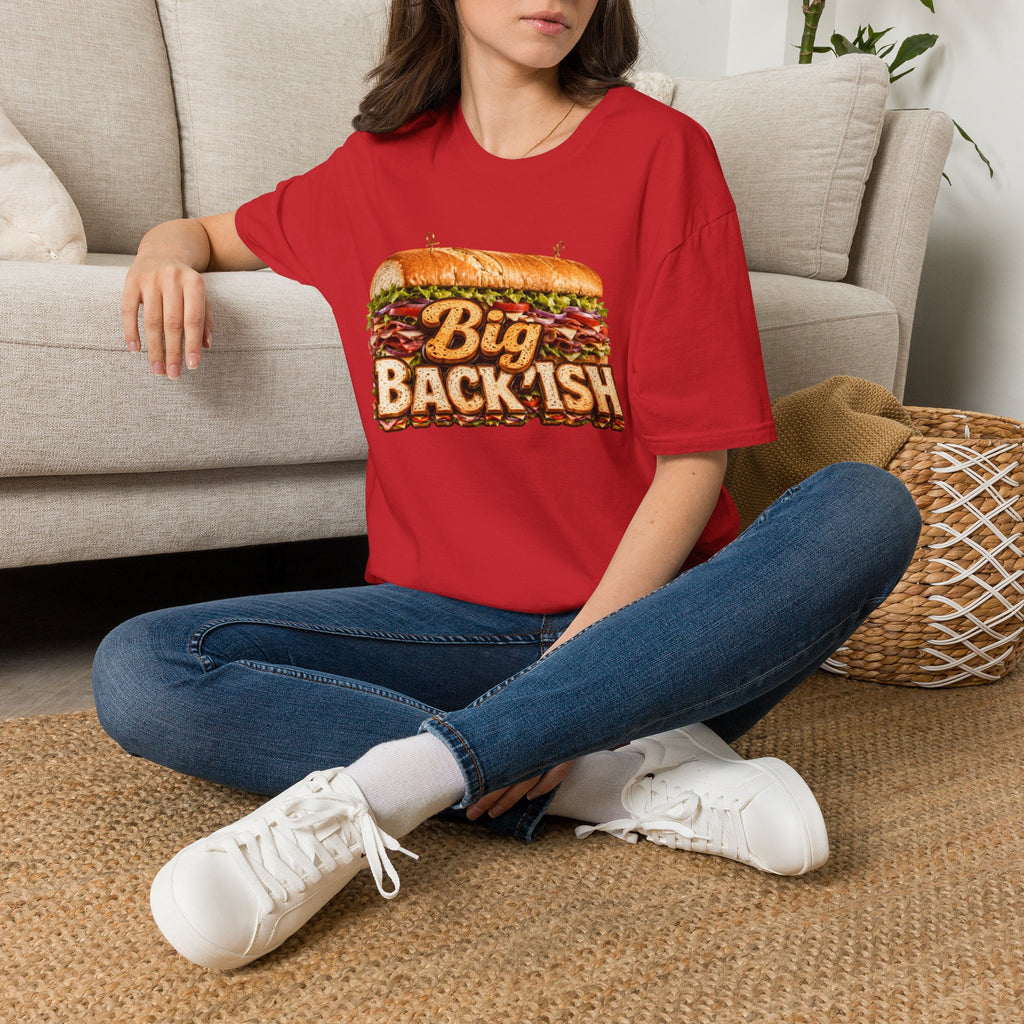 Big Back-ish Sandwich T-Shirt — Funny Food Graphic Tee