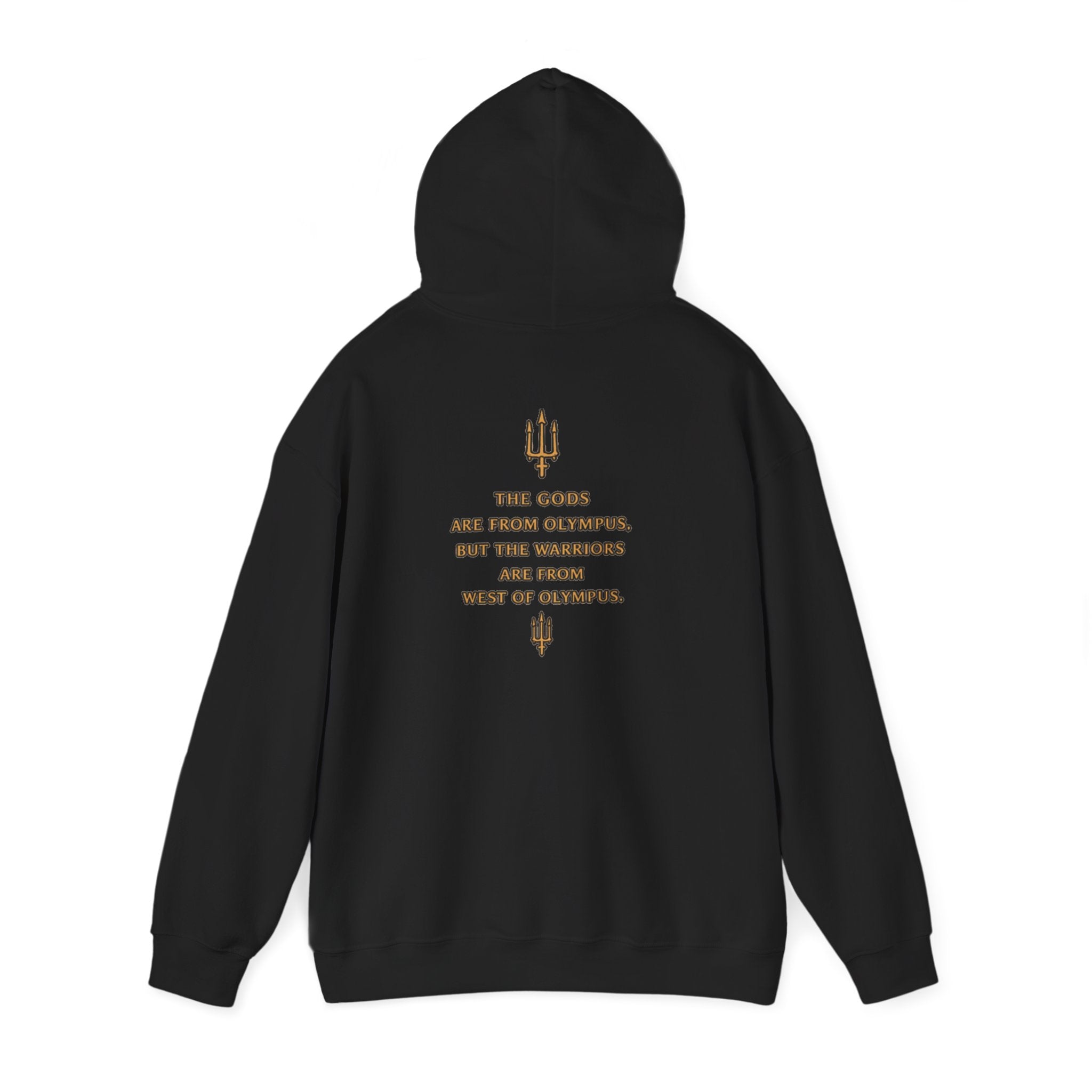 West of Olympus Hoodie — "Love and Violence" Mythic Graphic Sweatshirt