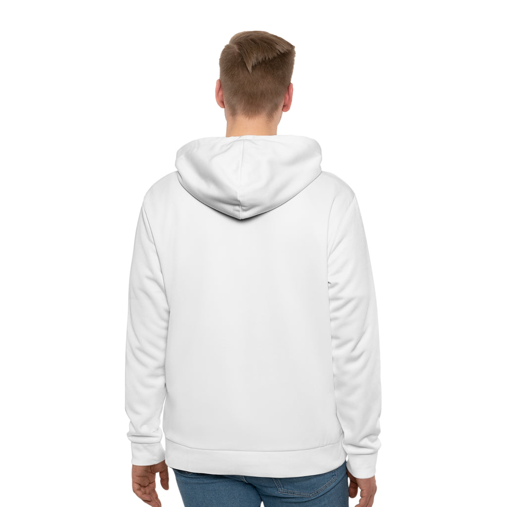 Love and Violence Hoodie — Distressed Red Graffiti Pullover