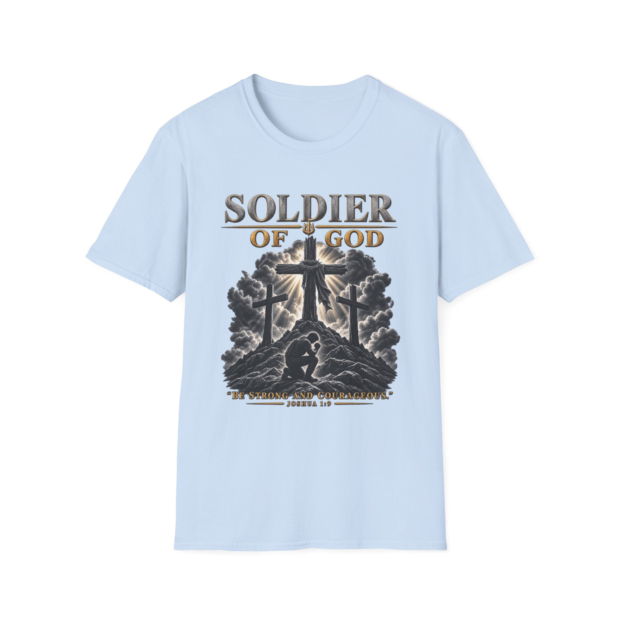 Soldier of God T-Shirt — Christian Cross Faith Tee