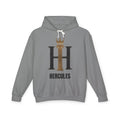 Hercules Crown Logo Hoodie — Lightweight Athletic Pullover