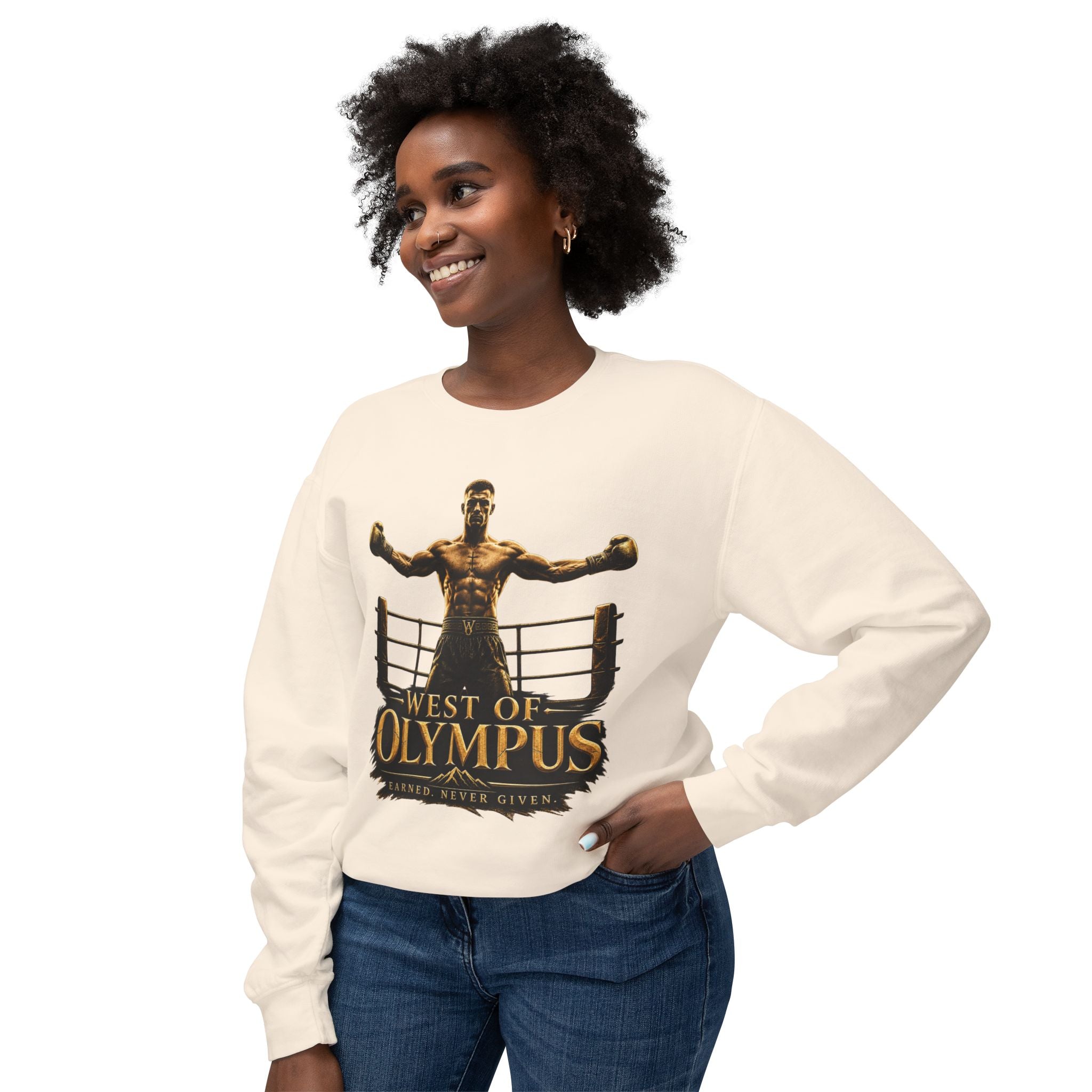 ABC West of Olympus Boxing Crewneck Sweatshirt
