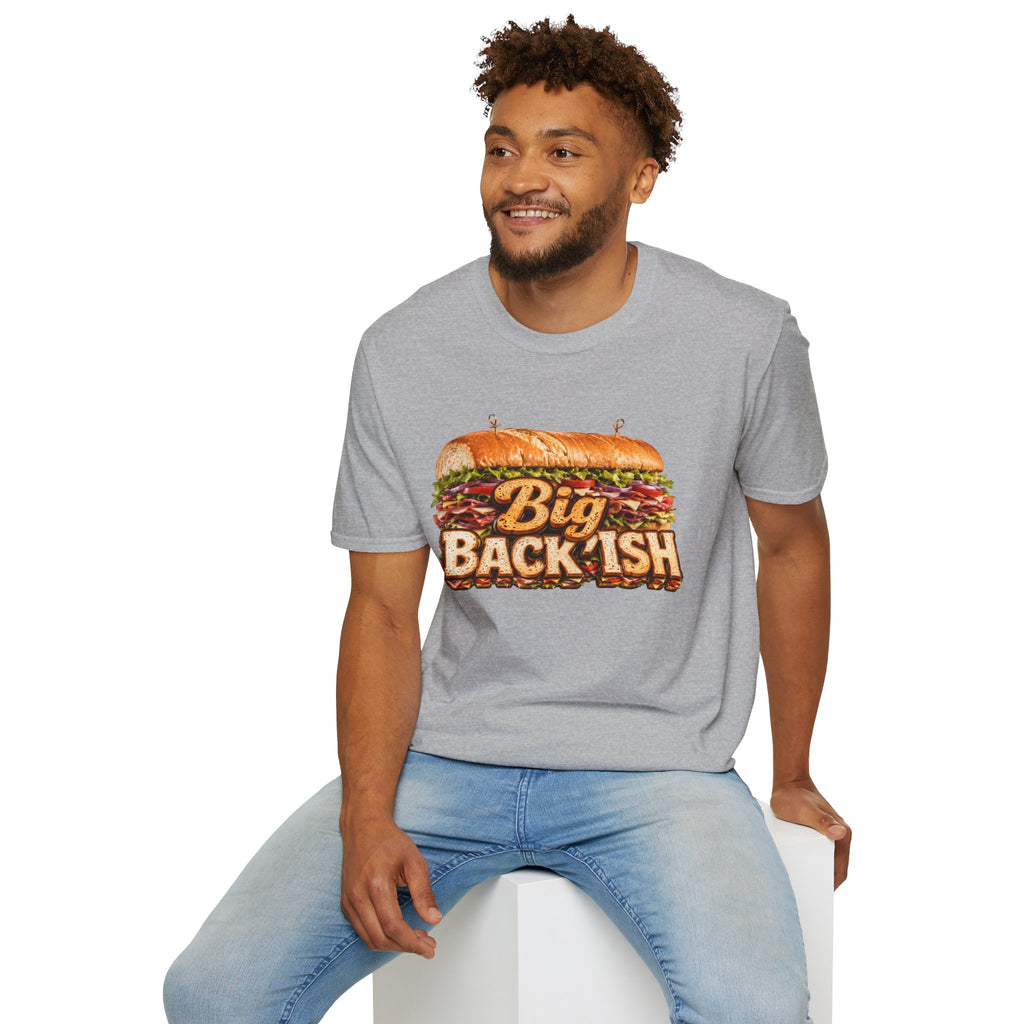 Big Back-ish Sandwich T-Shirt — Funny Food Graphic Tee