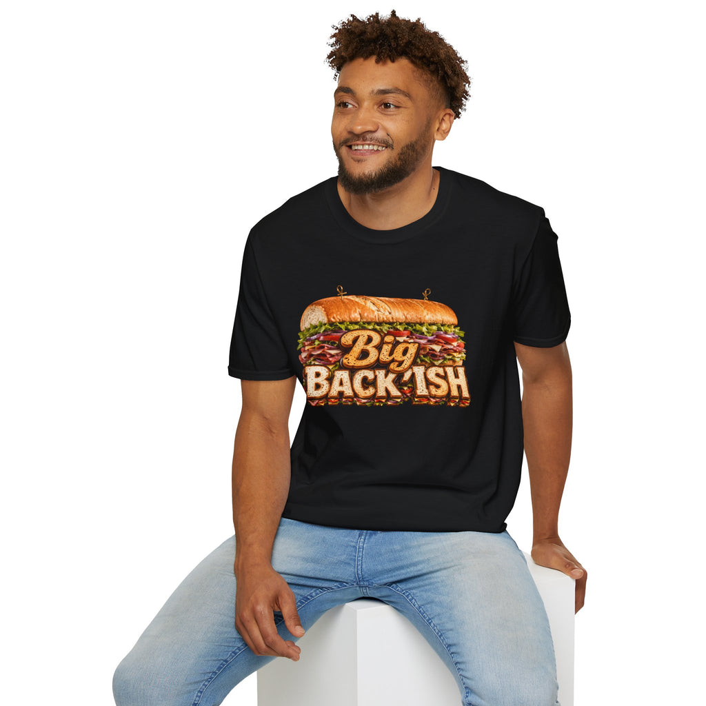 Big Back-ish Sandwich T-Shirt — Funny Food Graphic Tee
