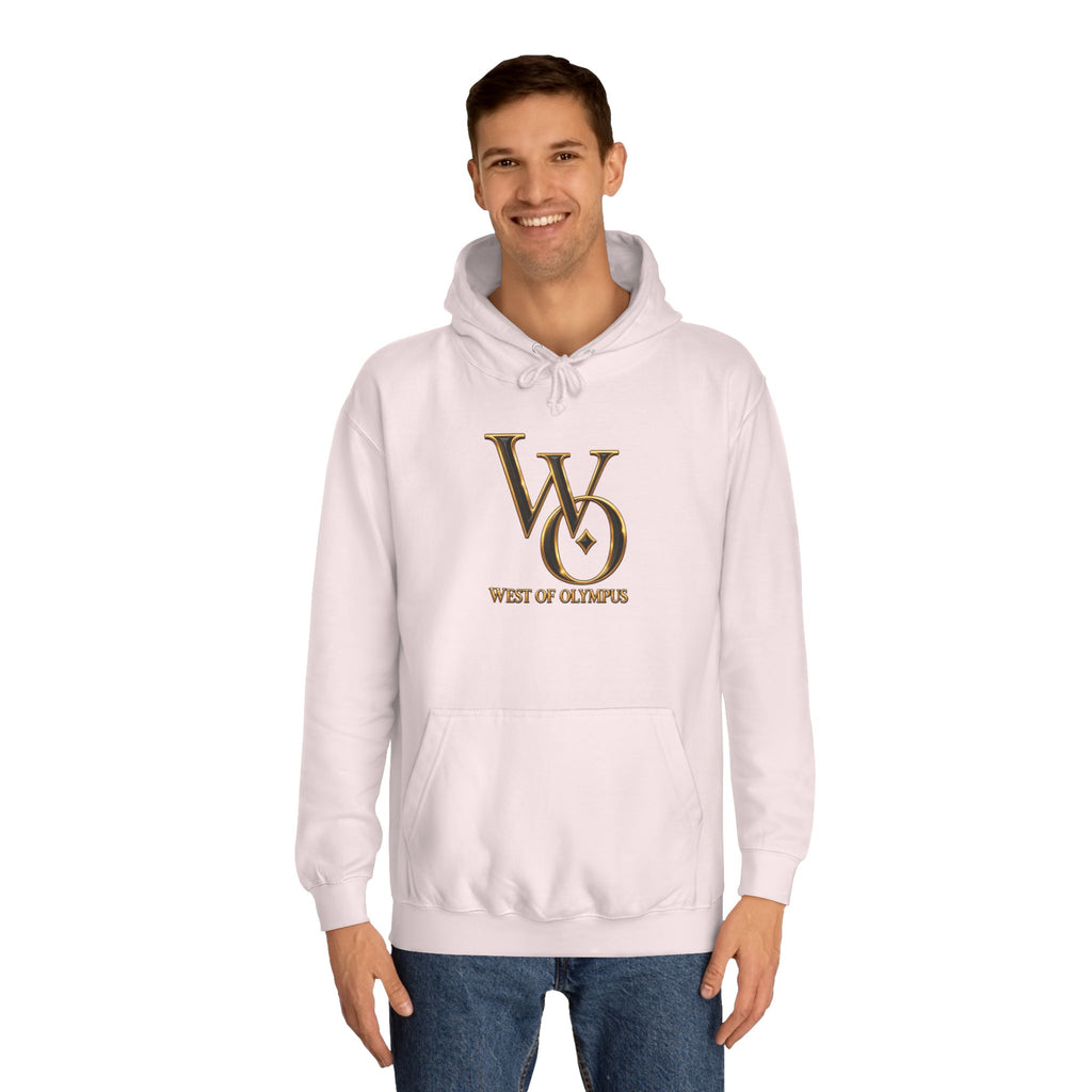 ABB West of Olympus Logo Hoodie — Classic College Pullover
