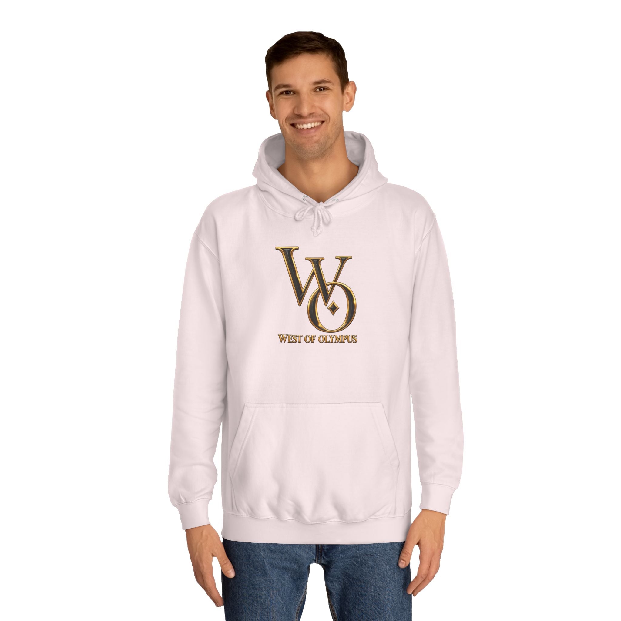 ABB West of Olympus Logo Hoodie — Classic College Pullover