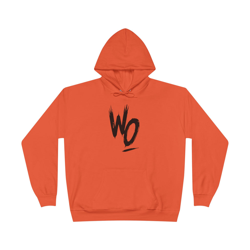WO Brushstroke Hoodie — Minimal Graphic Pullover