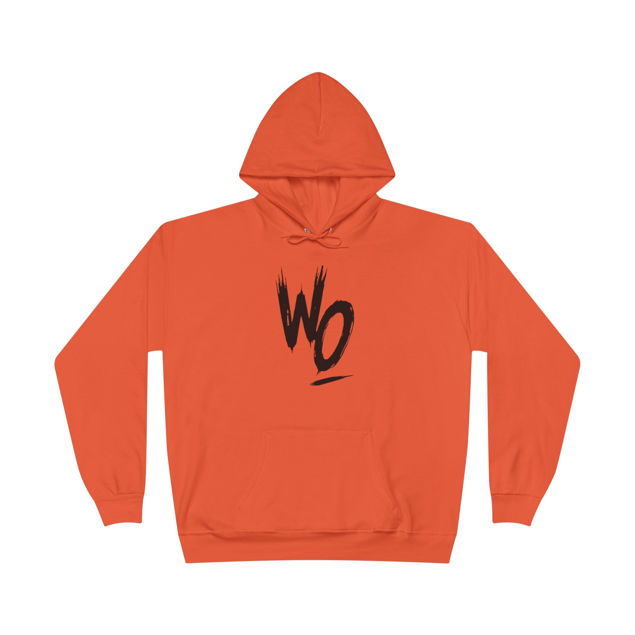WO Brushstroke Hoodie — Minimal Graphic Pullover