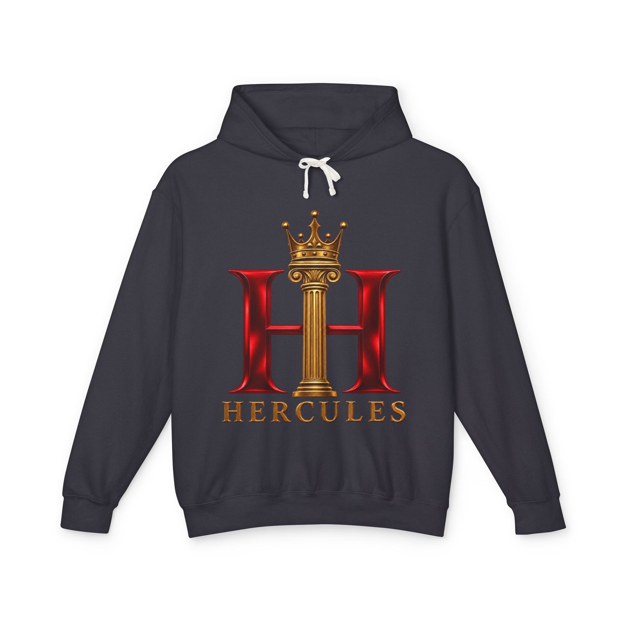 Hercules Hoodie — Mythic Crown & Trident Athletic Pullover
