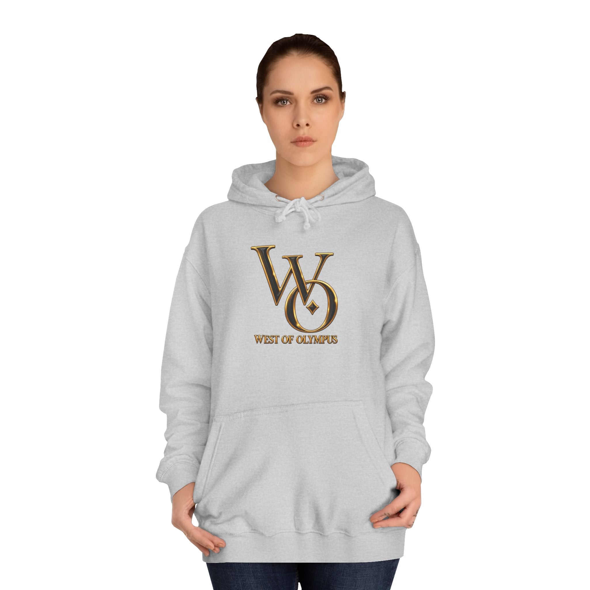 ABB West of Olympus Logo Hoodie — Classic College Pullover
