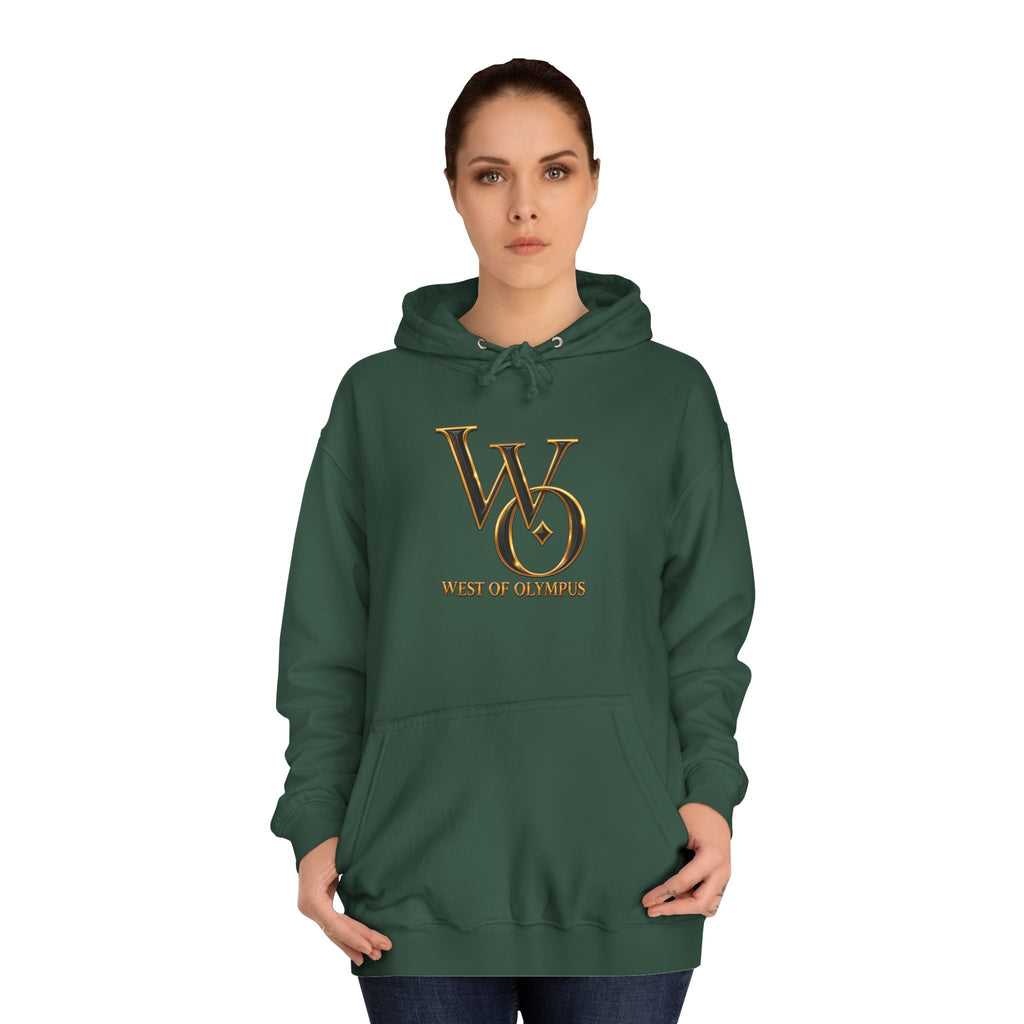 ABB West of Olympus Logo Hoodie — Classic College Pullover