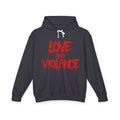 Hoodie — "Love and Violence" Graphic Pullover