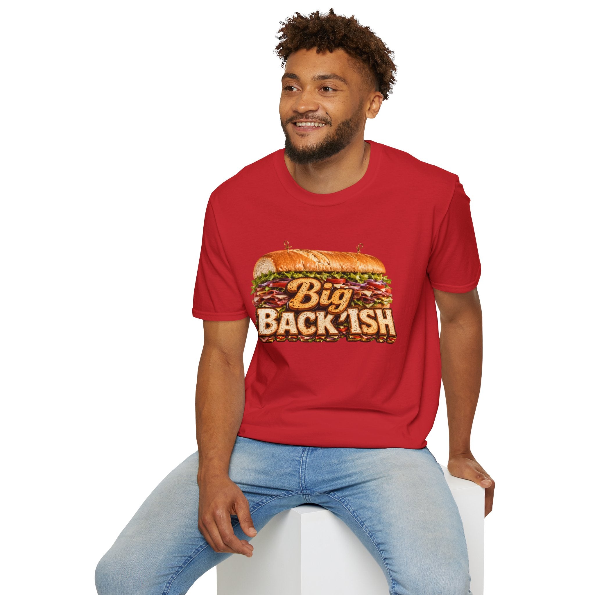 Big Back-ish Sandwich T-Shirt — Funny Food Graphic Tee