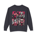 Creepy Clown Graphic Sweatshirt — Horror Circus Crewneck