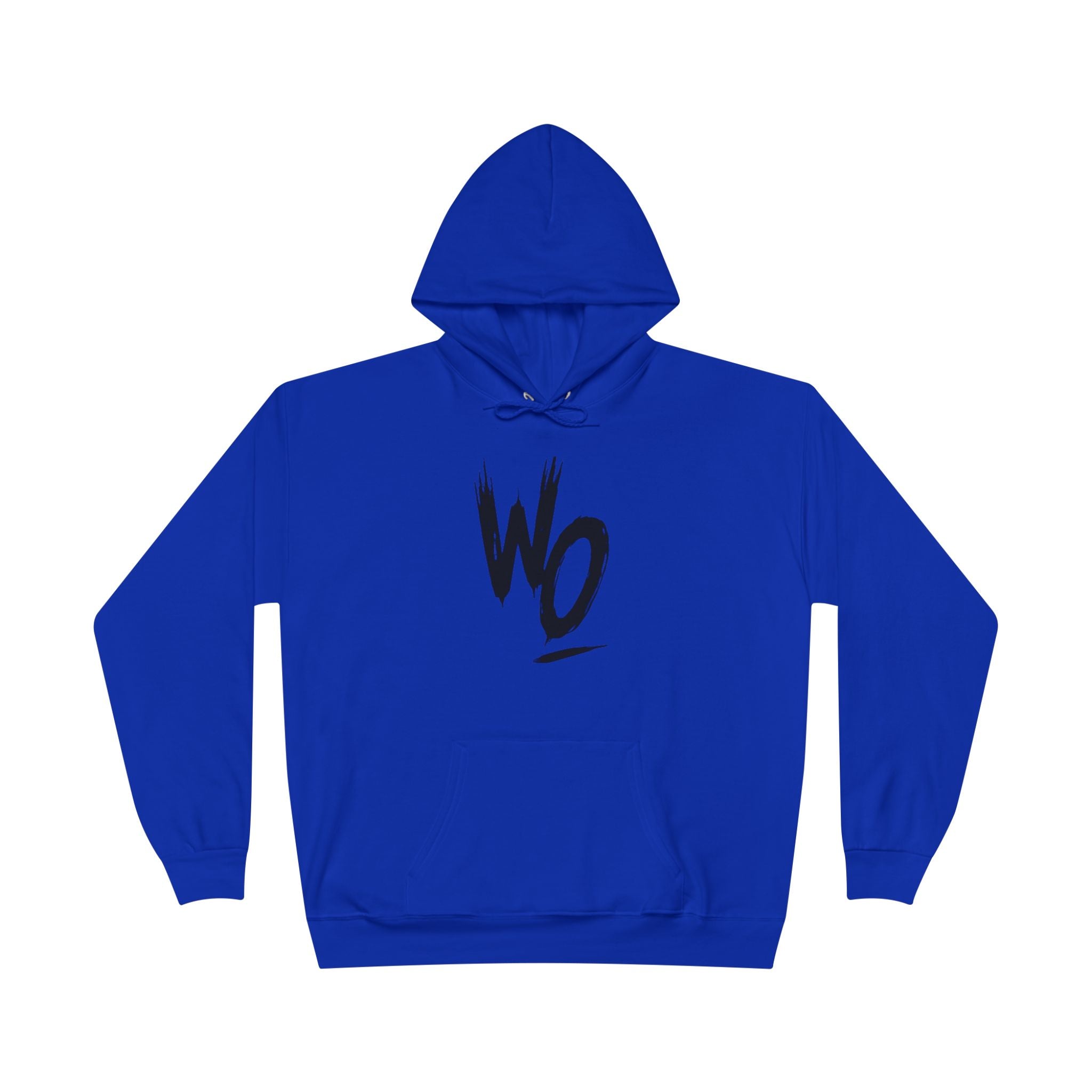 WO Brushstroke Hoodie — Minimal Graphic Pullover