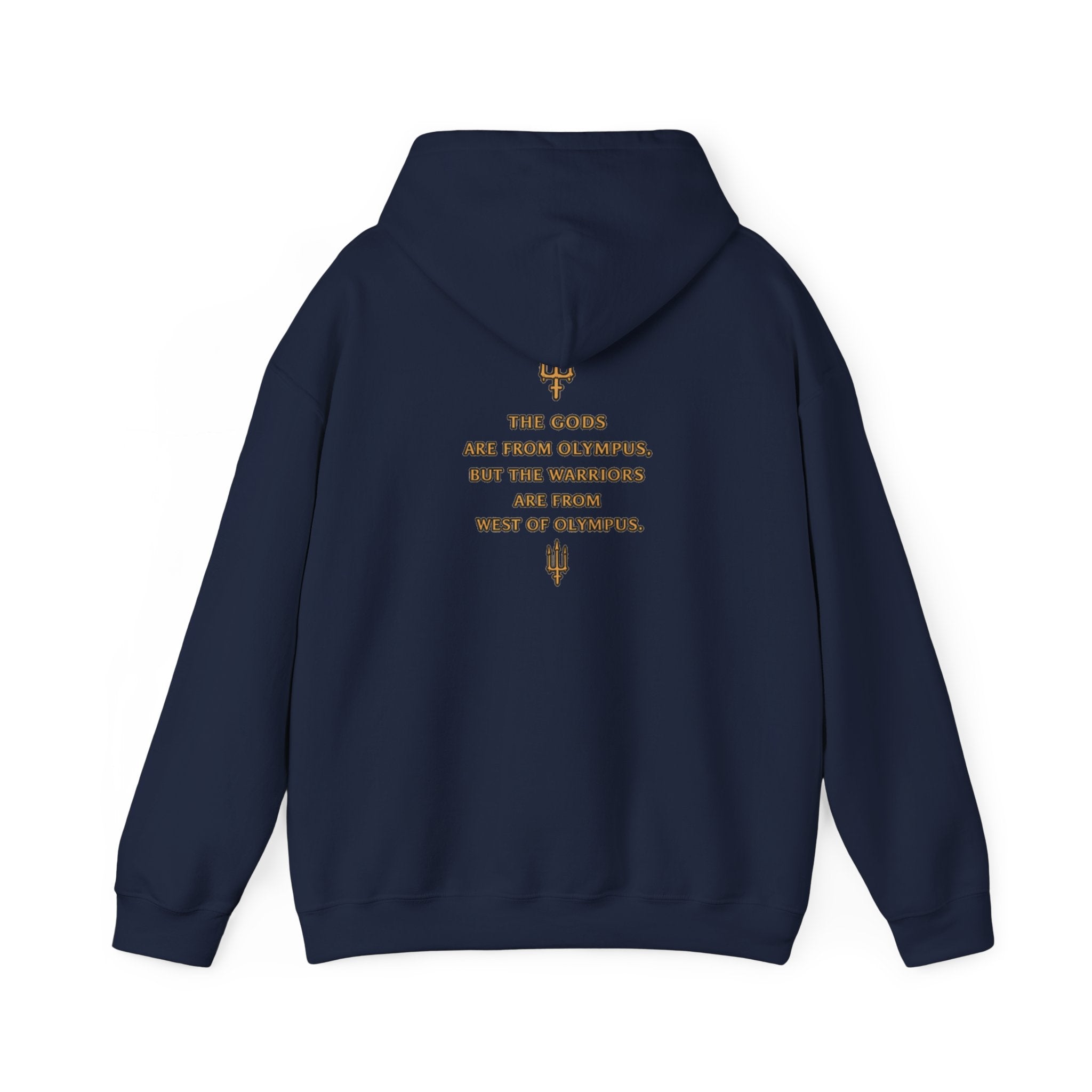 West of Olympus Hoodie — "Love and Violence" Mythic Graphic Sweatshirt
