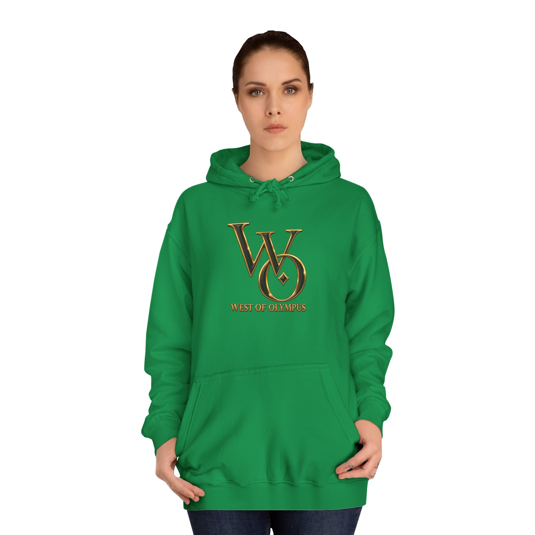 ABB West of Olympus Logo Hoodie — Classic College Pullover