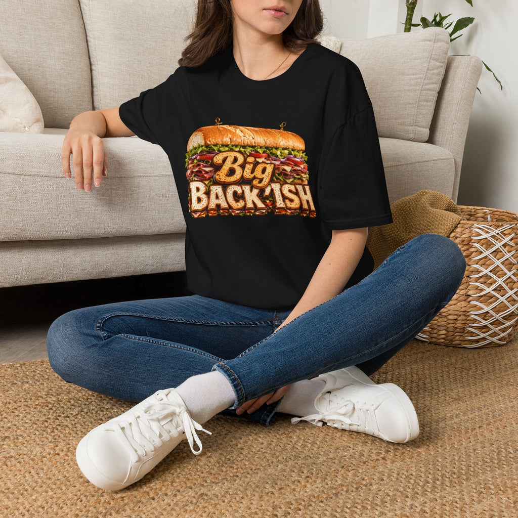 Big Back-ish Sandwich T-Shirt — Funny Food Graphic Tee