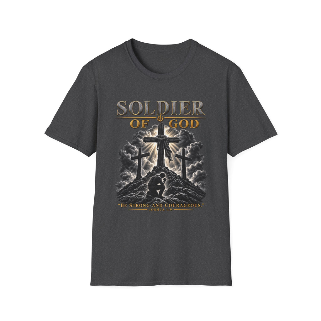 Soldier of God T-Shirt — Christian Cross Faith Tee