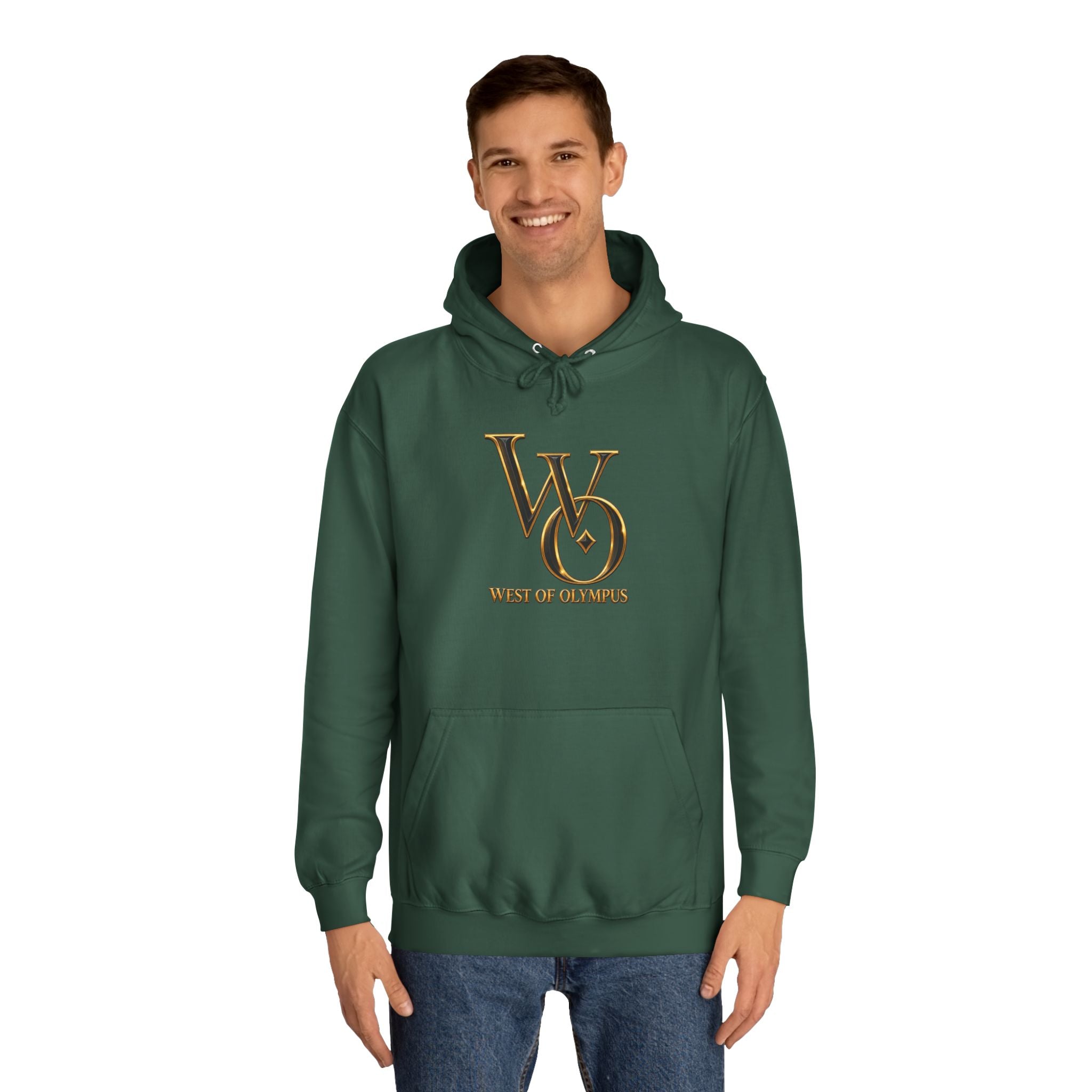 ABB West of Olympus Logo Hoodie — Classic College Pullover