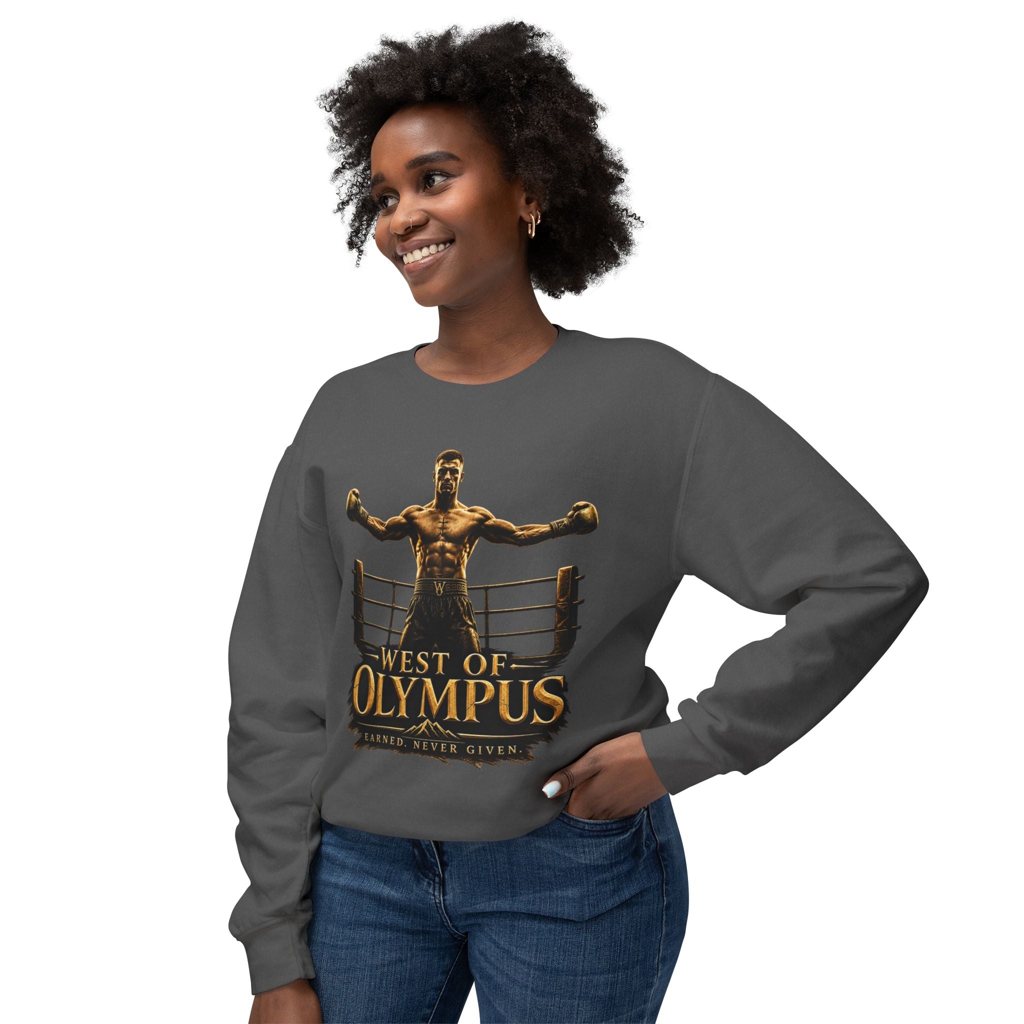 ABC West of Olympus Boxing Crewneck Sweatshirt