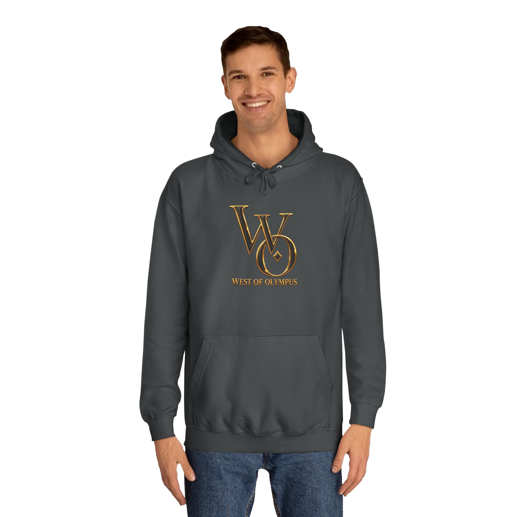 ABB West of Olympus Logo Hoodie — Classic College Pullover